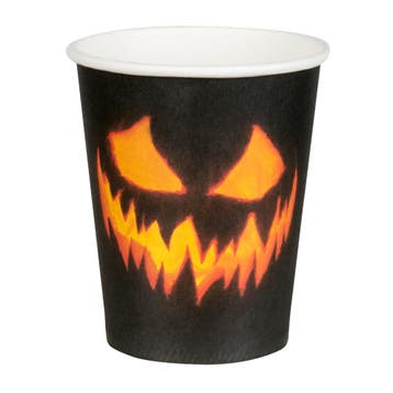 Bekers Halloween Creepy Pumpkin (10st), Ophalen of Verzenden, Nieuw