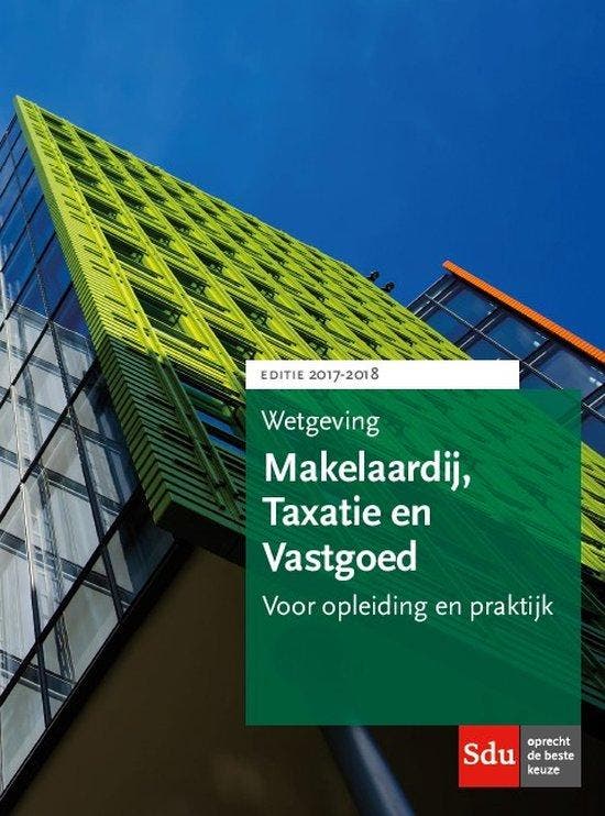 Educatieve wettenverzameling - makelaardij, Boeken, Studieboeken en Cursussen, Gelezen, Verzenden