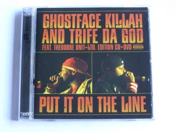 Ghostface Killah and Trife da God - Put it on the Line (CD +, Ophalen of Verzenden, Zo goed als nieuw