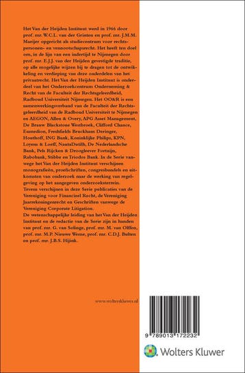Geschriften vanwege de Vereniging Corporate Litigation, Verzenden, Zo goed als nieuw