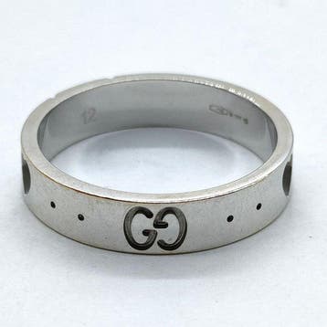 Gucci - Ring - 18 karaat Witgoud - icoon, Nieuw