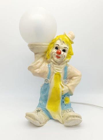 Tafellamp - Keramiek - clown