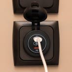 Power Line Contactdoos USB-C PD Lader 2x3A, Ophalen of Verzenden, Nieuw