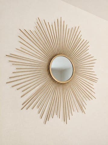 Wandspiegel- Zonnespiegel in de stijl van Chaty Vallauris,