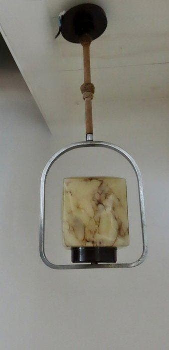 SSB Germany - Art Deco hanglamp - Lamp - Bakeliet -, Antiek en Kunst