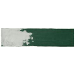 Wandtegel Gazzini Harmony Jade Handvorm Groen Glans 7,5x30, Nieuw, 20 tot 40 cm, 10 m² of meer, Wandtegels