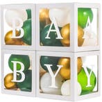 Babyshower party game en decoratie set We can Bearly Wait, Verzenden, Nieuw, Versiering, Geboorte of Huwelijk