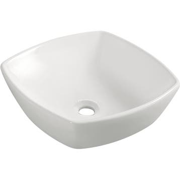 Wiesbaden Plaza Waskom Vierkant - 42x42x13.5cm - Keramiek -, Ophalen of Verzenden, Nieuw