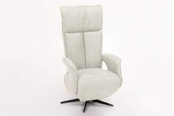 Relaxfauteuil Uitgeest - relaxfauteuils - Wit, Huis en Inrichting, Stoelen, Nieuw, Wit, Stof