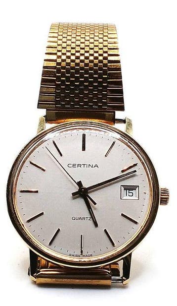Certina 14 karaat geelgoud polshorloge. - Unknown -, Nieuw