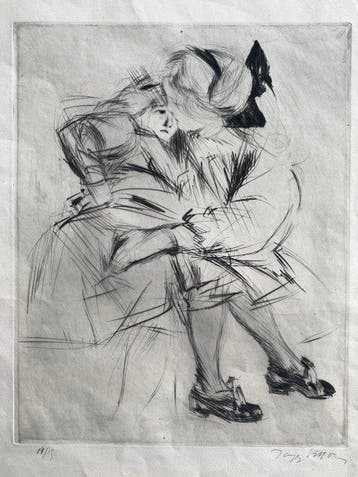 Jacques Villon (1875-1963) - La grand soeur