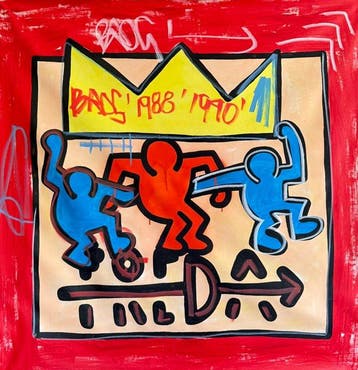 Freda People - Basquiat x Haring X Freda XL