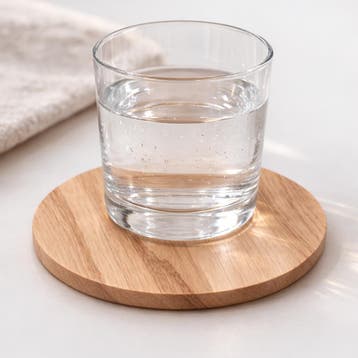 HOCHO Eikenhouten Pannenonderzetters Ø150mm – Set van 3, Ophalen of Verzenden, Nieuw