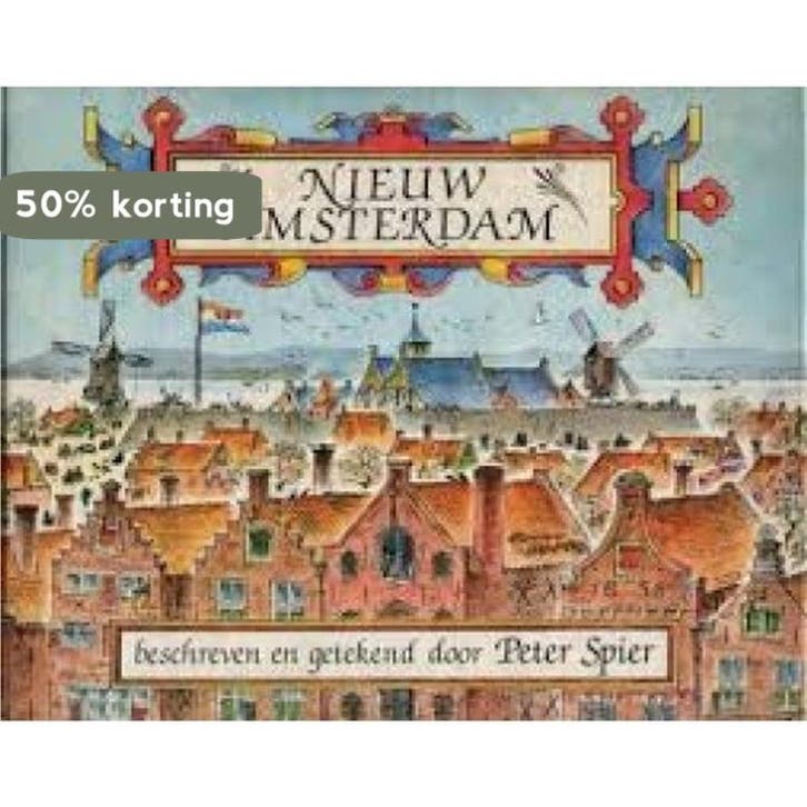 Nieuw Amsterdam - P. Spier 9789060695333, Boeken, Kinderboeken | Kleuters, Gelezen, Verzenden