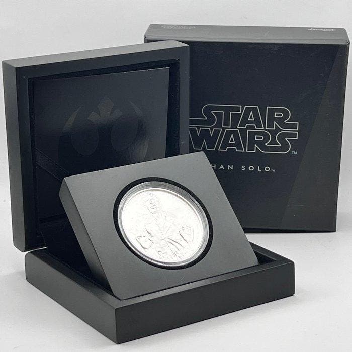 Niue. 2 Dollars 2016 - Star Wars: Han Solo in Carbonite - 1, Postzegels en Munten, Munten | Europa | Niet-Euromunten