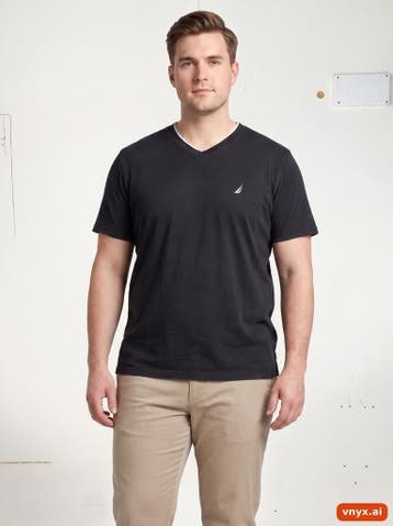 Nautica T-shirts Heren maat L Zwart Vintage, Ophalen of Verzenden, Nieuw