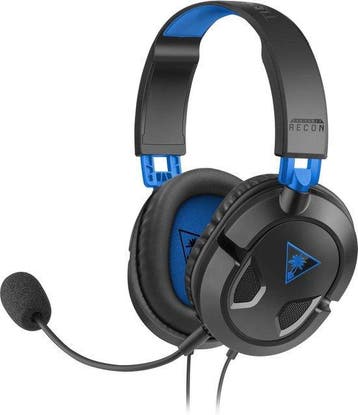 Turtle Beach Ear Force Recon 50P Headset - Zwart PS4, Ophalen of Verzenden, Zo goed als nieuw, PlayStation 4