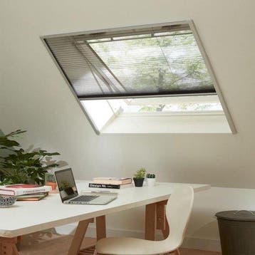 2dekans | Bruynzeel S500 Plissé Raamhor – 123 × 155 cm – Wit, Huis en Inrichting, Ophalen of Verzenden, Zo goed als nieuw, Wit