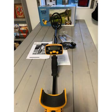 Showroommodel Garrett ACE 200I, Ophalen of Verzenden, Zo goed als nieuw, Meer dan 30 cm, Instelbare gevoeligheid