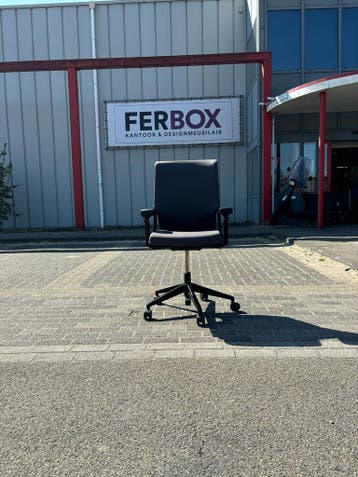 Refurbished Haworth Comforto 59 Office Chair - Ergonomic, Verzenden, Zwart, Zo goed als nieuw, Bureaustoel