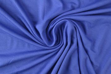 Viscose tricot Blauw - rol 10 meter, Verzenden, Nieuw