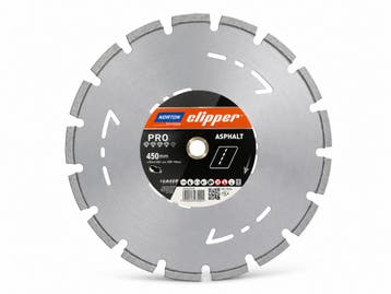 Diamantzaagblad Norton Clipper Pro Asfalt 450 x 25.4 mm, Ophalen of Verzenden, Overige typen