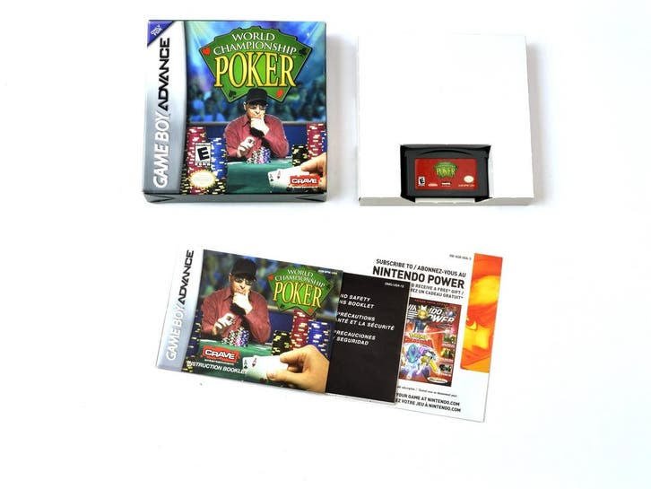 World Championship Poker [Gameboy Advance], Spelcomputers en Games, Games | Nintendo Game Boy, Zo goed als nieuw, Ophalen of Verzenden