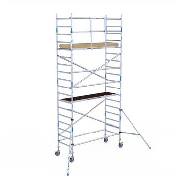 ALX rolsteiger 90 x 6,2m WH met voorloopleuning, Verzenden, Nieuw, Rolsteiger of Kamersteiger, 5 meter of hoger