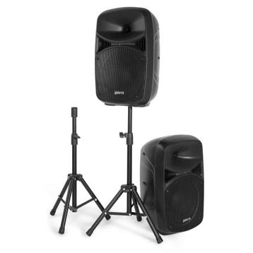 VONYX VPS102A 600W Actieve Speakerset met Bluetooth, USB/SD, Ophalen of Verzenden, Nieuw