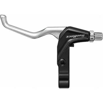 SunRace Linker handremgreep M4 zilver/zwart voor vervangi..., Ophalen of Verzenden, Nieuw, Stuur