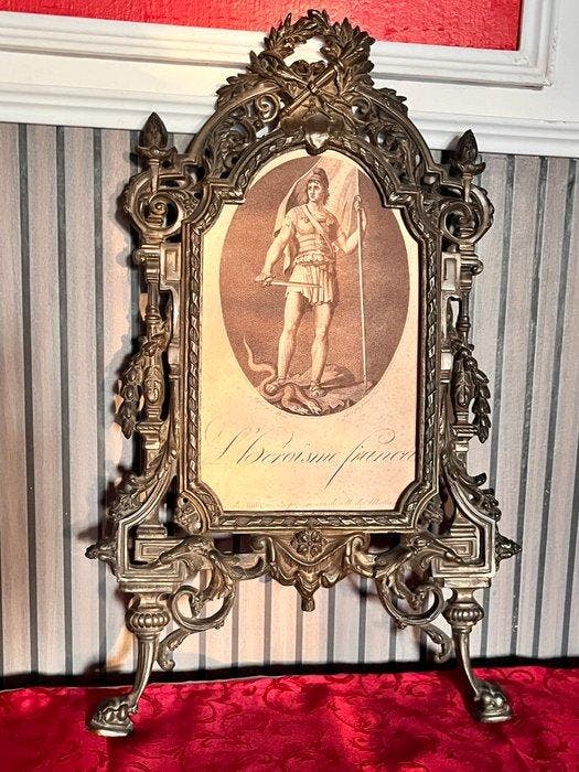 H. Cornet, Paris - Lijst - Brons - Groot antiek bronzen, Antiek en Kunst, Antiek | Overige Antiek