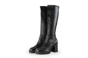 Mustang Laarzen in maat 38 Zwart, Kleding | Dames, Hoge laarzen, Verzenden, Zwart, Mustang