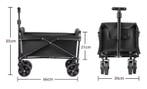 Opvouwbare Camping Trolley Heavy Duty Strand Tuin Boodschapp, Verzenden, Nieuw