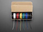 Hook-up Wire Spool Set - 22AWG Solid Core - 6 x 25 ft Ada..., Hobby en Vrije tijd, Elektronica-componenten, Verzenden, Nieuw