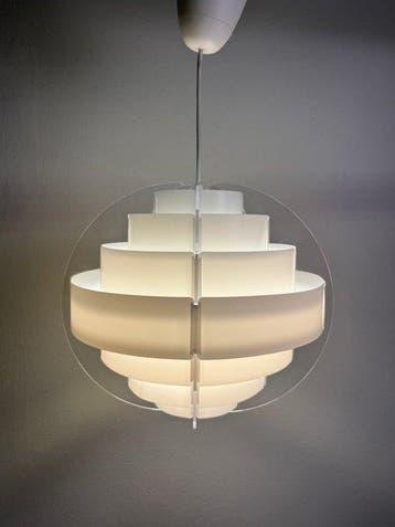 IKEA - Plafondlamp - Lakene - Plastic - Ikea LAKENE hanglamp