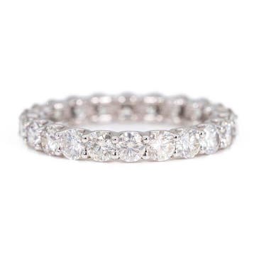 Zonder minimumprijs - Ring - 14 karaat Witgoud - 2.21ct. tw., Nieuw