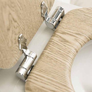 Tiger Steigerhoutlook - WC bril - Toiletbril met deksel, Verzenden, Nieuw