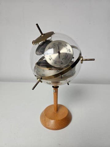 Huger - Barometer - Metaal, Plastic, Hout