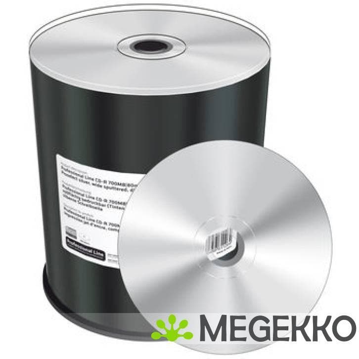 MediaRange MRPL515-M lege cd CD-R 700 MB 100 stuk(s), Computers en Software, Overige Computers en Software, Nieuw, Verzenden