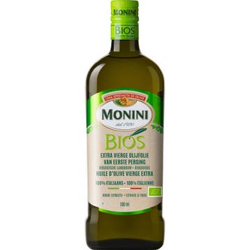 Monini Olijfolie Extra Vierge Biologisch 500ml, Verzenden, Nieuw
