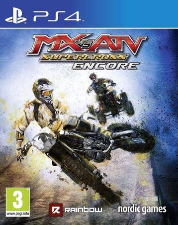 Playstation 4 MX vs. ATV Supercross Encore, Verzenden, Zo goed als nieuw