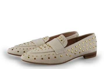 DSTRCT Instappers in maat 38 Beige, Kleding | Dames, Schoenen, Verzenden, DSTRCT, Zo goed als nieuw, Instappers