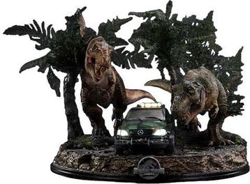Jurassic World: The Lost World Statue 1/15 T-Rex Cliff At..., Ophalen of Verzenden, Nieuw
