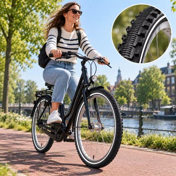 Vee Rubber Buitenband 26 x 2,00 zwart-wit - VRB185 met ET..., Ophalen of Verzenden, Nieuw, Band