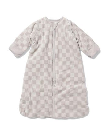 HEMA Babyslaapzak met afneembare mouwen velours 3tog blokken, Verzenden, Nieuw