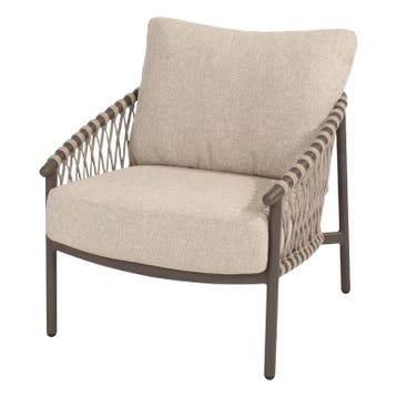 4 Seasons Outdoor Allora lounge stoel incl. 2 kussens -, Nieuw
