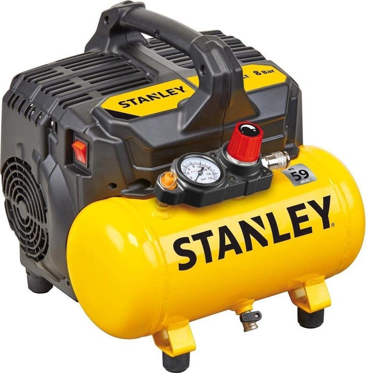 Stanley Compressor DST 100/8/6 Silent, Doe-het-zelf en Verbouw, Gereedschap | Overige machines, Verzenden