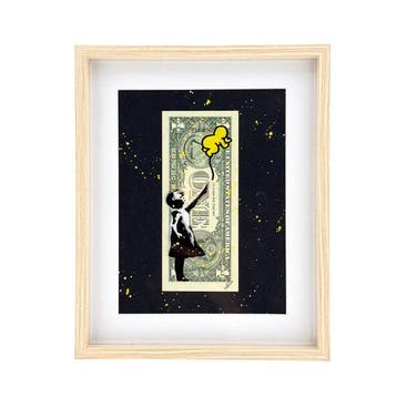 WhyCreationz (XX-XXI) - Girl with Balloon x Haring baby -, Antiek en Kunst