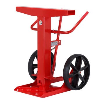 Telescopische trailerstandaard in RAL 3020 – verkeersrood -, Verzenden