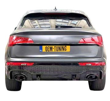 Diffuser Q5 Sportback | 21-25 | RSQ- Style | Black Edition, Nieuw, Achter, Bumper, Audi